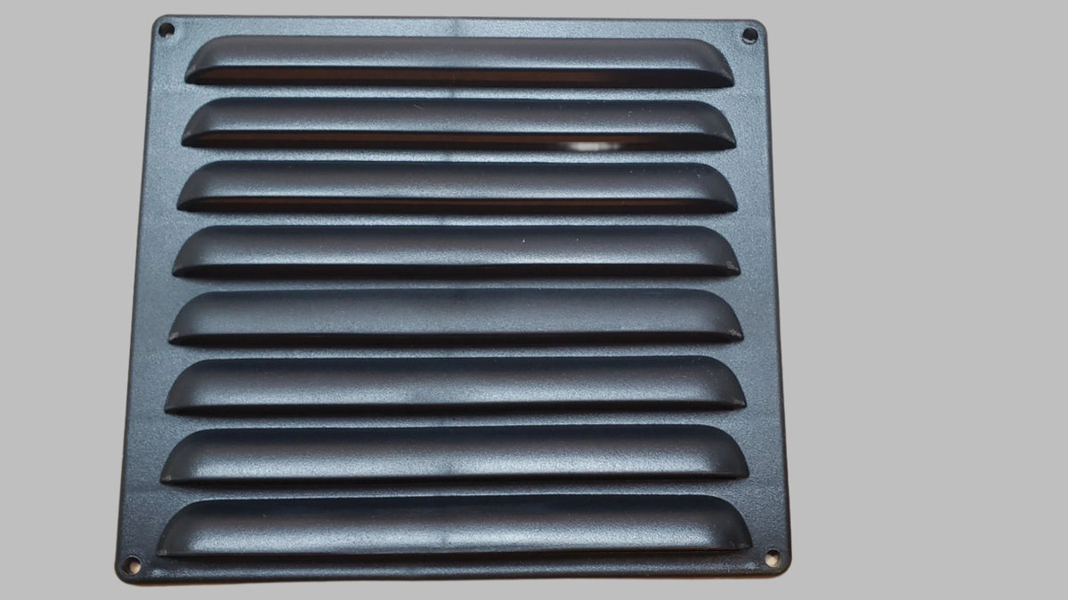 Black Vent – A/C Air return| Durable Plastic Dash Vent for HVAC Systems