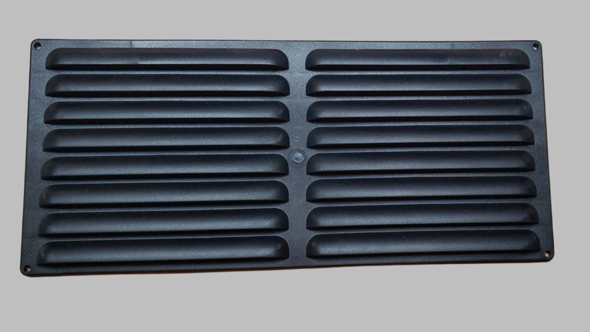 Black Vent – A/C Air return| Durable Plastic Dash Vent for HVAC Systems