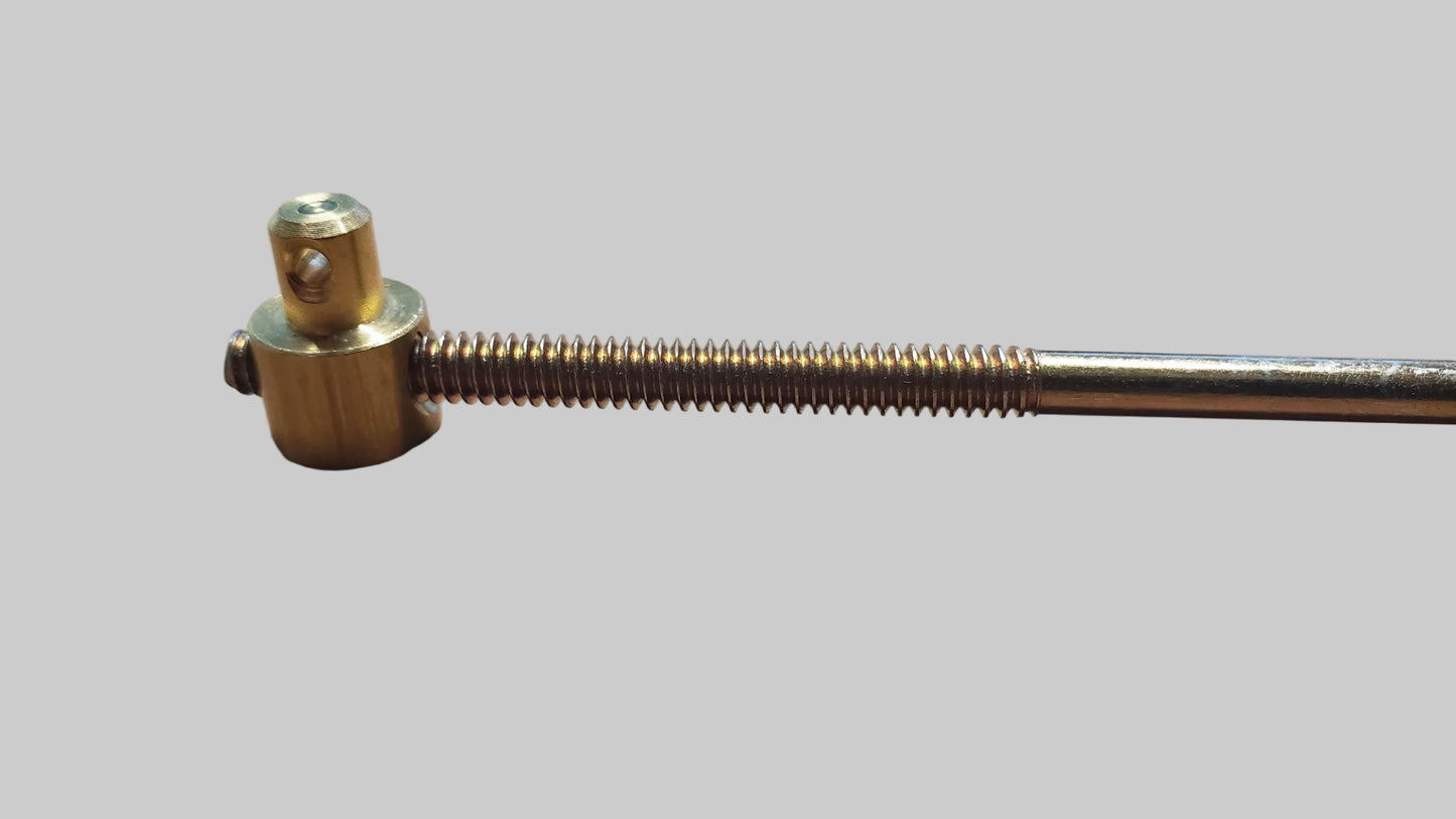 Brass Door Rod Connector