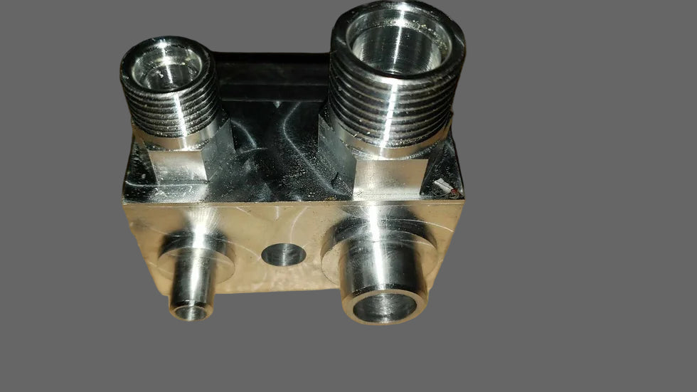 Firewall A/C Tie-In – Bulkhead Fitting Assembly | A/C Line Connection for Ford Transit HVAC Systems
