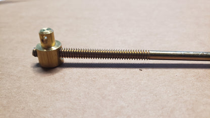 Brass Door Rod Connector