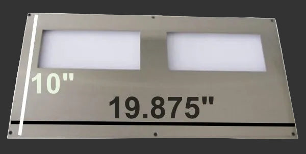 Faceplate For A/C -Heat System