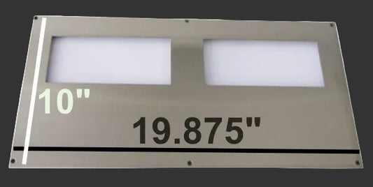 Faceplate For A/C -Heat System
