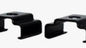 Black Parallel Mount Screw Clip - Pair