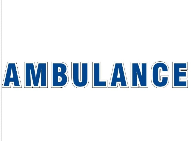 SOL Ambulance Decal 6"
