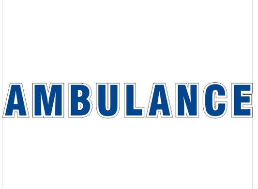 SOL Ambulance Decal 6"