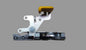 Wheeled Coach Latch for Side Entry RH