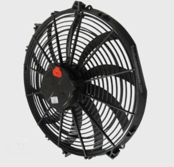 Condenser Fan 9" Round 2-Wire Cooling Fan 12V