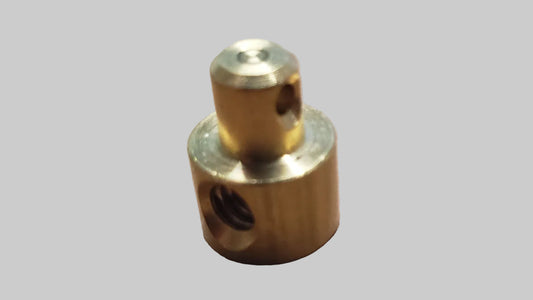 Brass Door Rod Connector
