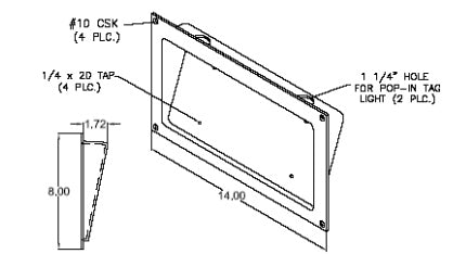 Tag Plate Holder
